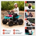 thumbnail image 6 of FRP FA40-NEO 40cc Teen Gas ATV, Gas Powered 4 Wheeler for Teens 13+, 4-Stroke Beginner ATV, Up to 13 MPH, Adjustable Speed, Safety Switches, Front & Rear Brakes - Pink, 6 of 9