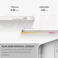 thumbnail image 3 of Designed for iPhone 12 Pro Max Case, with Camera Protection, Liquid Silicone Phone Case, 6.7 inches, White, 3 of 6