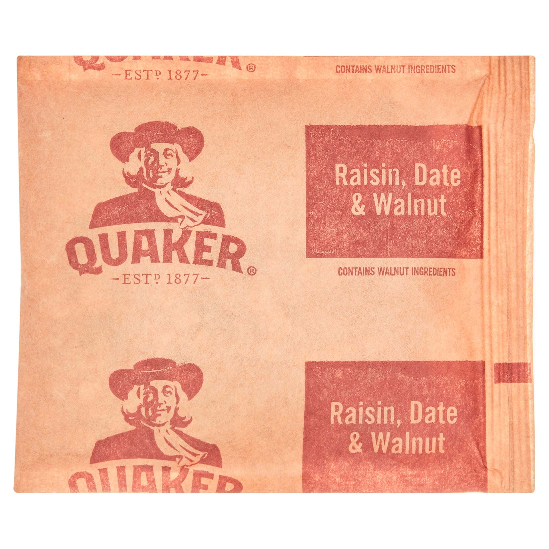 (8 pack) Quaker, Instant Oatmeal, Raisin, Date & Walnut, 1.30 oz, 20 Packets