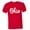 Red, variant on PleaseMeTees™ Mens Script Ohio Football TBDBITL Marching Band HQ Tee