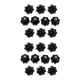 thumbnail image 1 of 20 Piezas M6 Tornillos de Perilla Hembra M6 x 32 mm Hembra Roscada Cabeza de Estrella Perilla de Sujeción Agarre Negro, 1 of 7