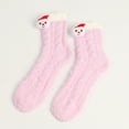 thumbnail image 4 of TFEOQRY Adult Christmas Mid-Calf Socks Cute Cartoon Accessories Mid-Calf Socks Purple, 4 of 4