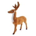 thumbnail image 1 of Reno de piezaza simulado Navidad vívido muñecos de simulación de plástico de , juguete para niños, decoración creativa de de escritorio par D: los 24cm CUTICAT Ciervo alce de felpa, 1 of 7
