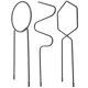 thumbnail image 4 of KAKOWELY 3 enrejados decorativos para plantas trepadoras en maceta para jardín., 4 of 5