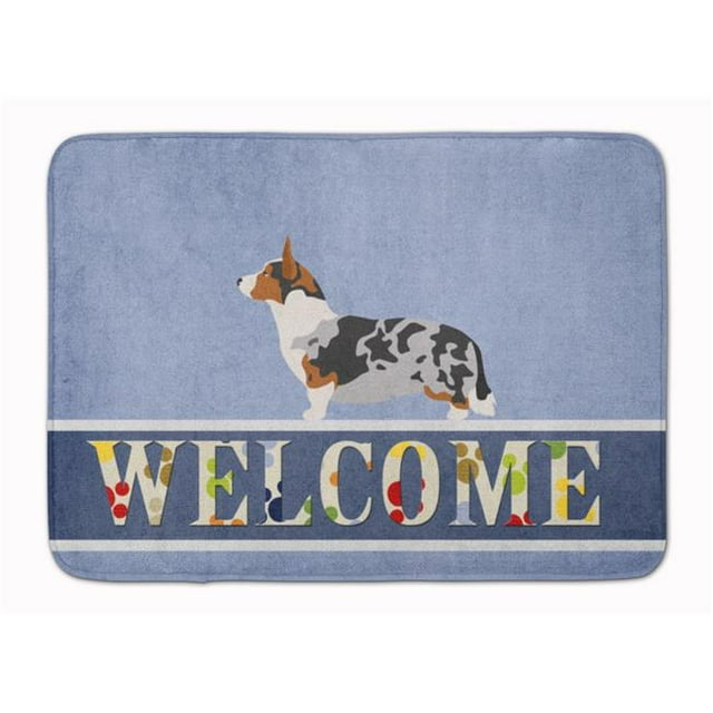 Carolines Treasures BB8313RUG Welsh Corgi Cardigan Tapis en Mousse à Mémoire de Forme Lavable en Machine
