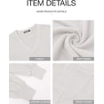 thumbnail image 7 of FreshPretty Women's Ribbed Long Sleeve Tops Summer Spring Pullover Knit Casual V Neck Blouses Trendy Loose Fit Tunic Top, 7 of 7