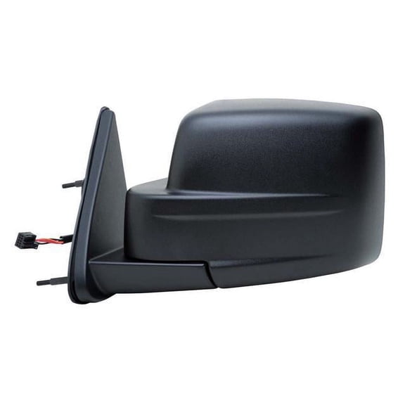 60586C - Fit System Driver Side Mirror For 07-11 Dodge Nitro, Textured Black, Foldaway (Code Gt9, 8 Pin/ 3 Wire), Power
