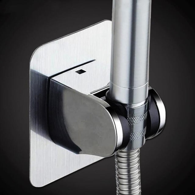 Soporte De Cabezal De Ducha Soporte ajustable montado en la pared Boquilla Soporte para cabezal de ducha de baño Wdftyju Libre de BPA