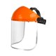 thumbnail image 5 of Máscara de protección práctica ajustable de máscara de soldadura para de minería de soldadores Color naranja, 5 of 8