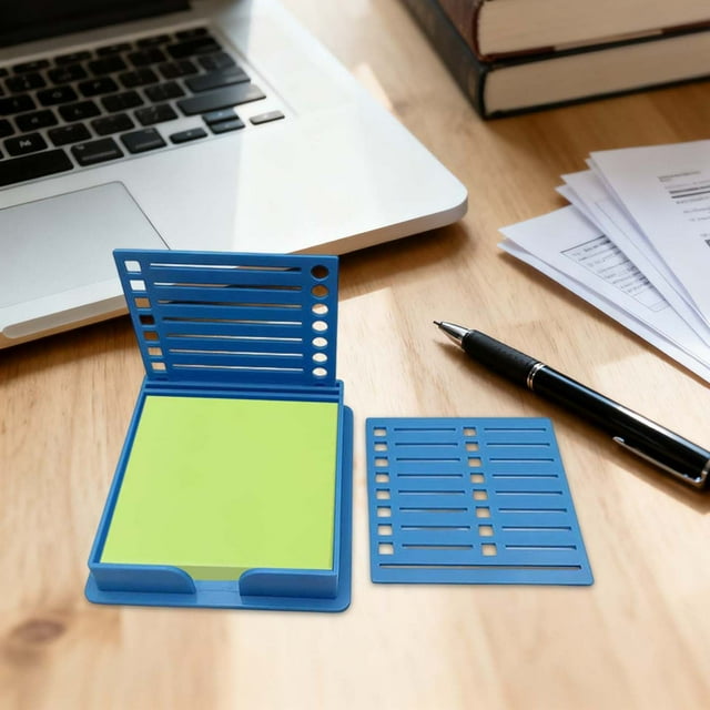 Porte-notes d'Organisation avec Porte-Pochoir - Étagère de Planification Quotidienne 2 pour Pièces Espaces de Vie Productivité et Organisation Quotidienne
