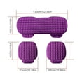 thumbnail image 5 of Car Seat Cover Front Rear Flocking Cloth Cushion Non Slide Winter Auto Protector Mat Pad Keep Warm Universal, 5 of 5