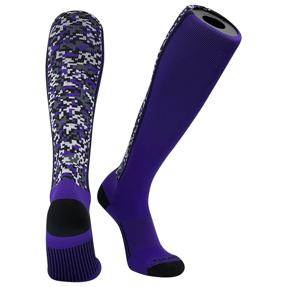 Pear Sox Pearsox Digital Camo Purple Black Knee High Long Baseball