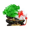 thumbnail image 3 of Artesanía de Jade, decoración de resina de repollo chino, escultura de repollo de Jade de prosperidad para sala de estar, coche, oficina, decoración, 3 of 8