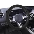 thumbnail image 2 of Auto Drive Breathable Mesh Elastic Stretch Steering Wheel Cover, Universal Fit for Sedans, SUVs, Black, 2 of 5