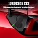 thumbnail image 3 of Cubierta Protectora De Puerto De Carga De Silicona, Accesorios De Reparación, Cubierta De Carga De Coche Reutilizable, Compatible Con Tesla Model 3 2017-2020 Yuarrent HA034896-00, 3 of 6