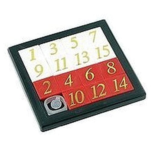 Number Slide Puzzle Classic Sliding Brain Teaser Game Toy by Toysmith 