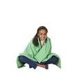 thumbnail image 3 of COVERED IN COMFORT 1543192 FLEECE WEIGHTED BLANKET-M-GREEN, 3 of 4