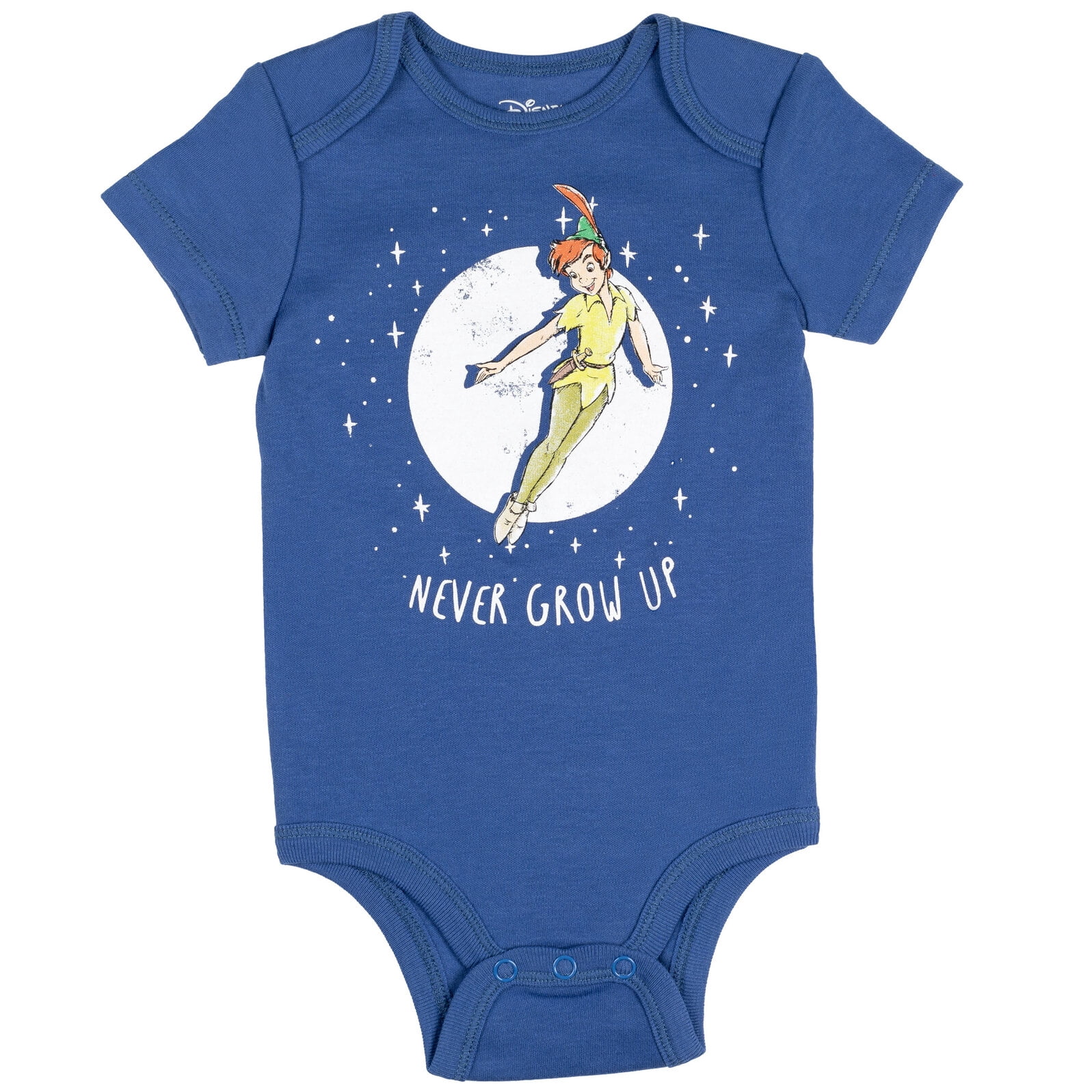 Disney Classics Baby Boys' 5-Pack One Piece Bodysuits Navy Red Blue Grey
