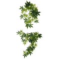 thumbnail image 1 of 2 Piezas De Decoración De Hábitats De , Plantas De Hojas Artificiales Por De De 1.6 Pies Vivarium Terrarium Micro Ventosas Con P Gloria Reptiles Vine Jungle, 1 of 9