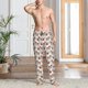 thumbnail image 2 of Balery Christmas Santa Claus Pantalones de pijama para hombre, pijama ultraligero, pantalón de descanso-X-Large, 2 of 6