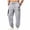 Gray, variant on Men Windproof Ripstop Outdoor Cargo Pants Multi Secure Pockets Industrial Work Trousers S-3XL