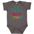 thumbnail image 3 of Inktastic My Grammy Loves Me Boys or Girls Baby Bodysuit, 3 of 5