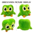 thumbnail image 4 of Adorable Green Owl Plush Toy, Soft Stuffed Animal, Cute Cartoon Bird Pillow, Perfect for, Birthday Gift, Home Decor, Machine Washable, Ultra Soft Material, 7.87 Inch Tall Plush Doll, A, 4 of 6