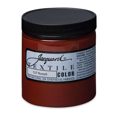 Jacquard Textile Color Fabric Paint 8Oz-Russet