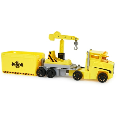 Paw Patrol Big Rig Rubble Toy Truck