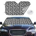 thumbnail image 2 of Fotbe Tulips Flowers Car Windshield Sunshade | Sun Visor Protector Front Window Shade, Keeps Out UV Rays, Keeps Your Vehicle Cool-Medium, 2 of 7