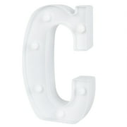 Illumify White LED Marquee Letter C Sign - 8 3/4" - 1 count box