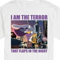thumbnail image 3 of Disney - Darkwing Duck - I Am the Terror - Men's Short Sleeve Graphic T-Shirt, 3 of 5