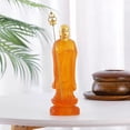 thumbnail image 3 of Estatua de budismo de resina ámbar, estatua del bodhisattva Guanyin, pequeña figura Estatua de Buda, 3 of 9