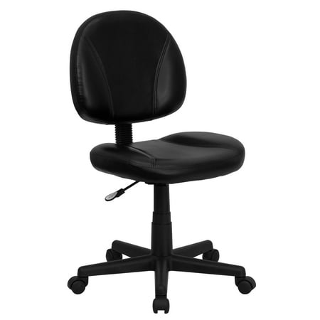 UPC: 0889142175247 | Flash Furniture Mid-Back LeatherSoft Ergonomic Office Chair w/Adjustable Back Depth