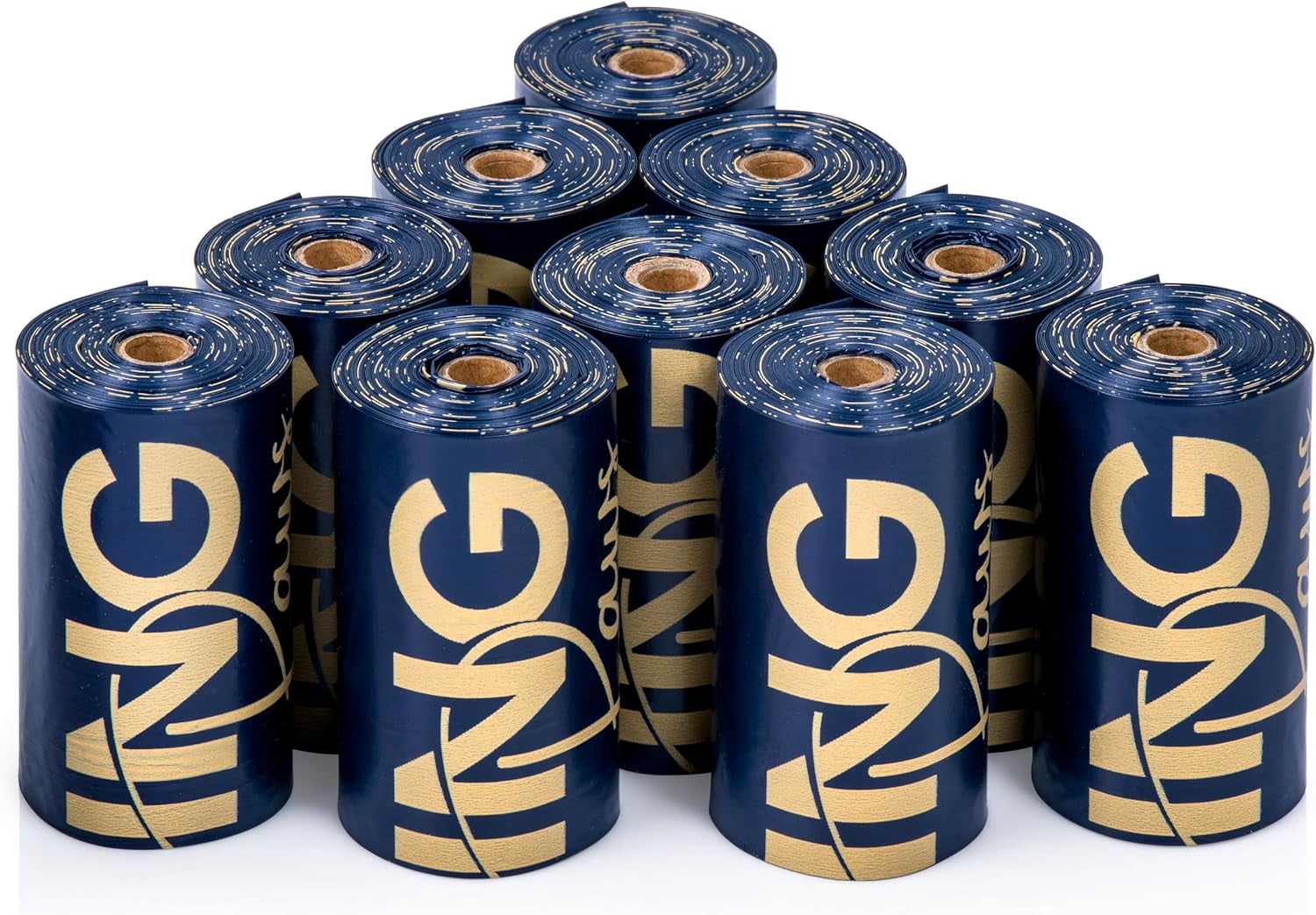 Poop Bags - 140 Heavy Duty, Extra Thick & Leak Proof, Count Easy Open Refill Rolls (140 Bags)