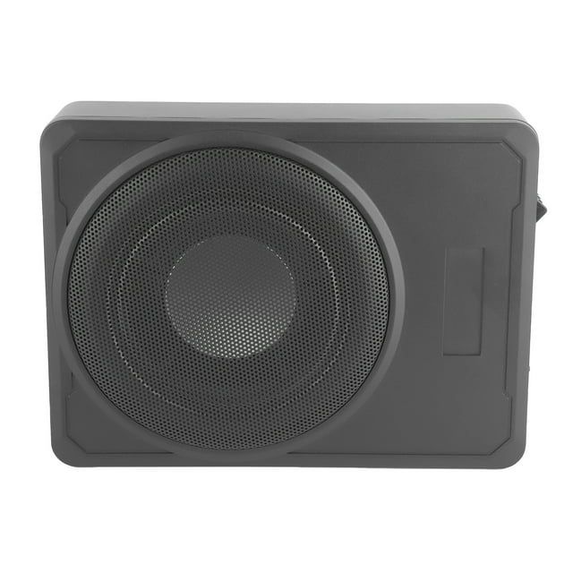 Subwoofer delgado para automóvil, amplificador de graves, caja de altavoz debajo del asiento, dispositivo de audio de 10 pulgadas, 12 V, 800 W