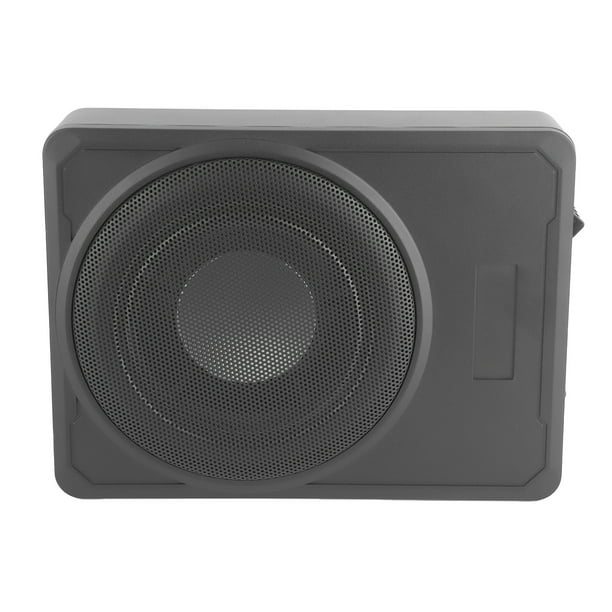 Subwoofer delgado para automóvil, amplificador de graves, caja de altavoz debajo del asiento, dispositivo de audio de 10 pulgadas, 12 V, 800 W