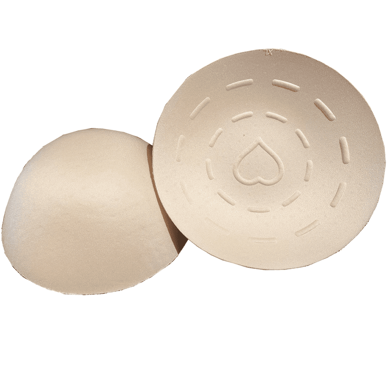 BIMEI Round Soft Bra Inserts Pads A Pair for Sports Bras Women's Push Up  Bra Inserts Breast Enhancer Cups Removable Mastectomy Bra Inserts For  Bikini
