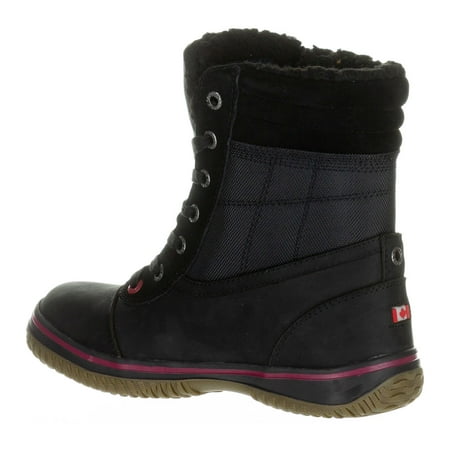 

Pajar Men s Trooper 2.0 Leather Waterproof Winter Mid-Calf Snow Boots (Black 13)