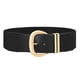 thumbnail image 2 of Cinturón WHIPPY para mujer, ancho y elástico, negro, se adapta a 71-84 cm, 2 of 7