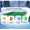 thumbnail image 2 of Swimline Hydrotools Supreme Guard Winter Pool Cover for 20x36 Ft Inground Pools, 2 of 7