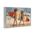 thumbnail image 4 of Stupell Industries Kids with Surfboard Sports Painting Gray Framed Art Print Wall Art, 30 x 20, 4 of 10