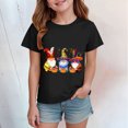 thumbnail image 2 of Hessimy Girls Shirts Short Sleeve Shirt for Girls Soft Cotton Tees Kids Tshirts Clothes Summer Tops T-Shirt(Black,9-10 Years), 2 of 4