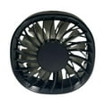 thumbnail image 1 of GROWTH TANK Car Cooling Air Fan Adjustable Speeds for RV Vehicle Backseat Dashboard Black, 1 of 9