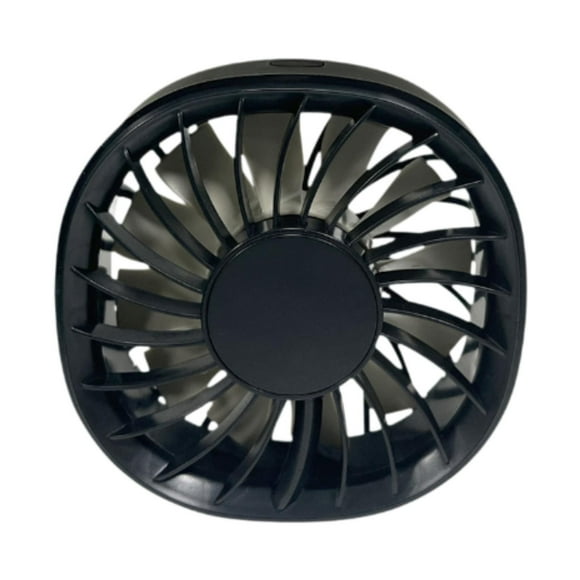 GROWTH TANK Ventilateur de Refroidissement pour Voiture Vitesses Réglables pour Tableau de Bord Arrière de Véhicule RV Noir
