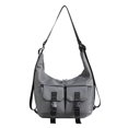 thumbnail image 1 of Bolso bandolera sencillo para mujer bolso de hombro con múltiples bolsillos de gran capacidad bolso para mujer, 1 of 9