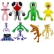 thumbnail image 1 of Juguetes de peluche de arcoíris Friends para niños, muñeco de peluche de monstruo Kawaii de animación, juego de dibujos animados de rol, Juguetes de marionetas para niños, regalos de Navidad, 30cm1242, 1 of 3