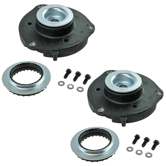 TRQ H135Front Upper Strut Mount Pair LH Driver & RH Passenger Sides Fits Select Volkswagen Audi