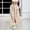 Beige, variant on Womens Wide Leg Barrel Pants Elastic High Waisted Trousers Business Work Casual Palazzo Pants with Pockets