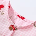 thumbnail image 4 of Birdeem Robe Princesse Mignonne à Manches Courtes pour Filles, Col Rond, Jupe avec Nœud, 4 of 12